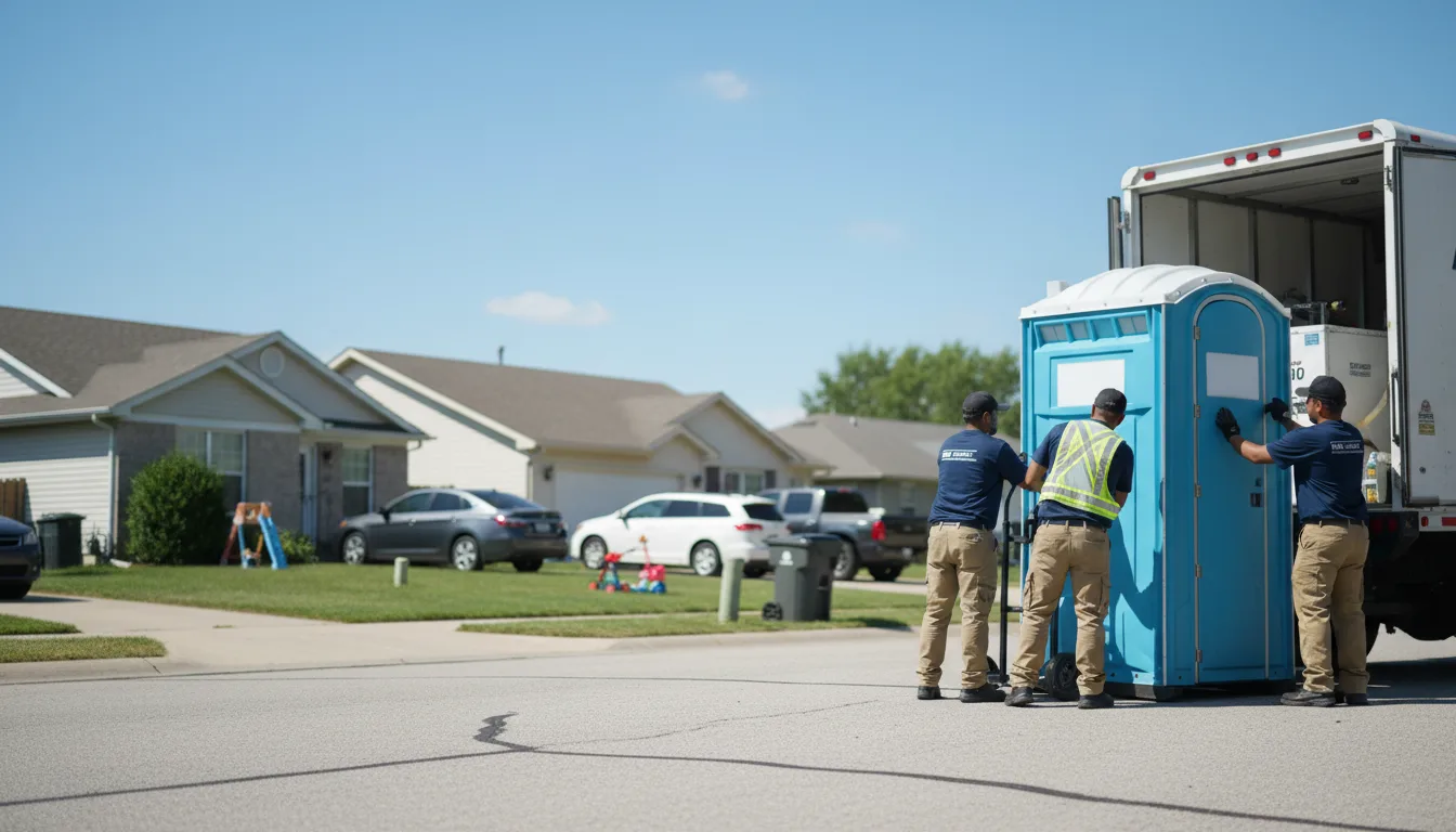 Standard Porta Potty Rentals in Burlington, IA near me